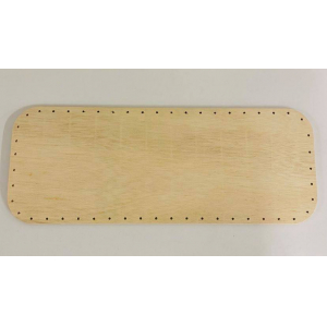 Rounded rectangle bottom 40/15 cm – plywood