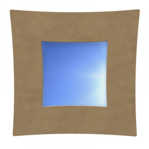 Miroir carré concave - 38 cm