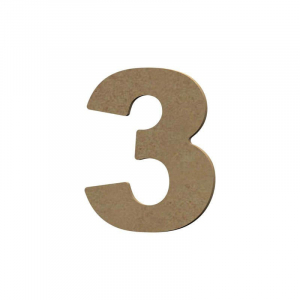 number 3 - 8 cm