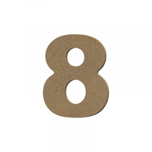 number 8 - 8 cm