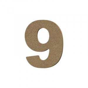 number 9 - 8 cm