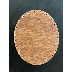 Oval bottom 16/12 cm – 2nd choice plywood