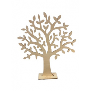 Wooden Jewelry Tree - 29 cm