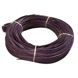 Flat oval rattan core purple in coil 250 g