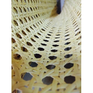 Rattan cane webbing 1/2 mesh bleached 0,50 m width