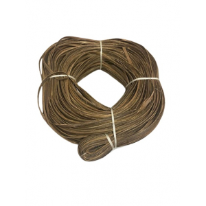 Flat oval rattan core bronze in coil 250 g