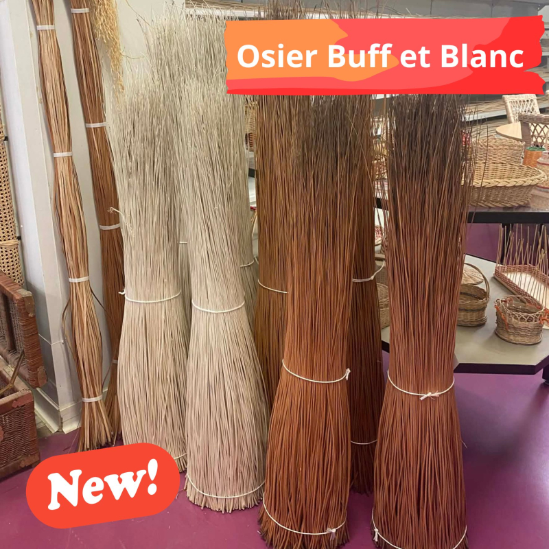 LANCEMENT OFFICIEL ? Nouvelle gamme d'osier naturel Buff et Blanc