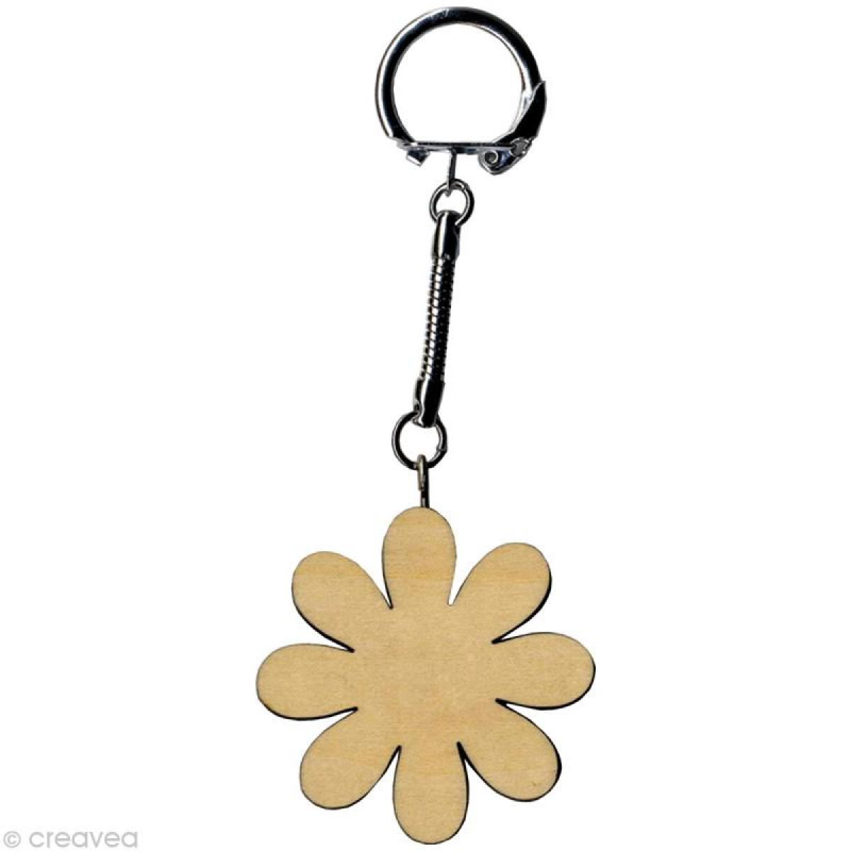 Loisirs Créatifs - Porte clé - Fleur - La boutique Rotin Filé