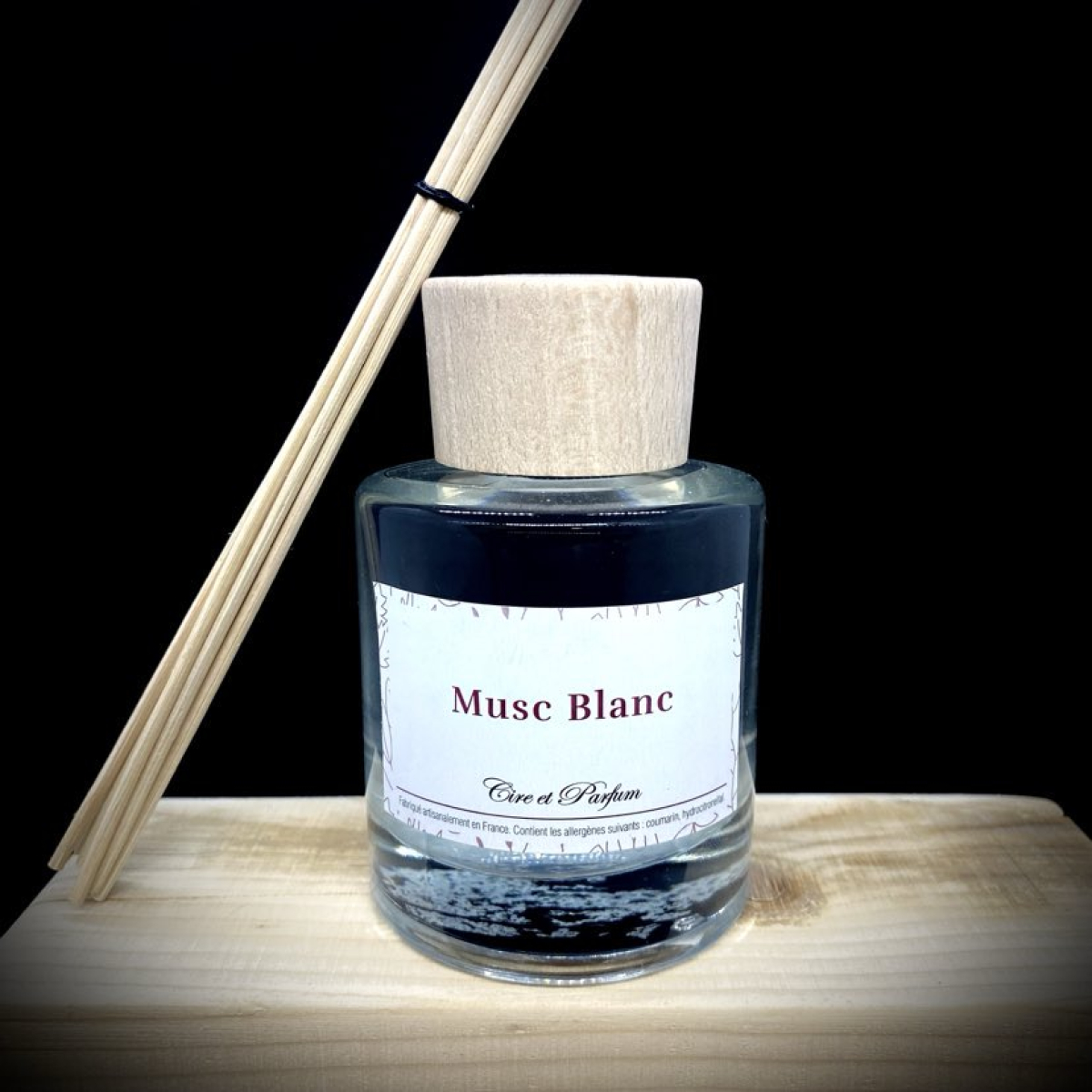 Idées Cadeaux - Diffuseur de parfum - musc blanc - La boutique Rotin Filé