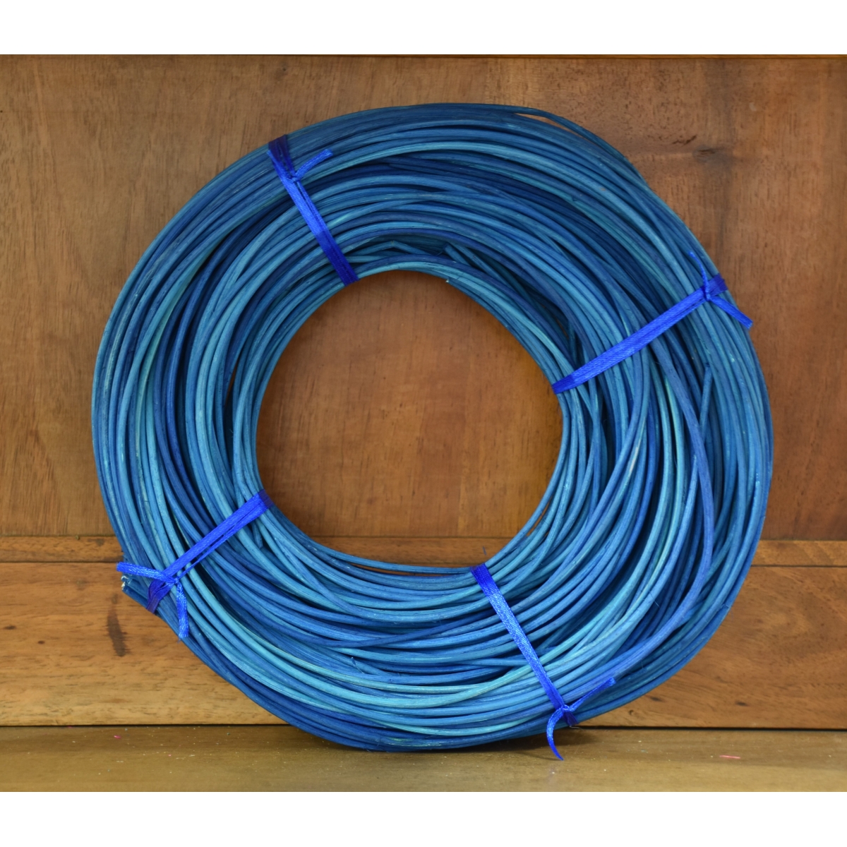 Vannerie - Moelle Viet 2/4 mm vert en couronne de 250g - La boutique Rotin Filé