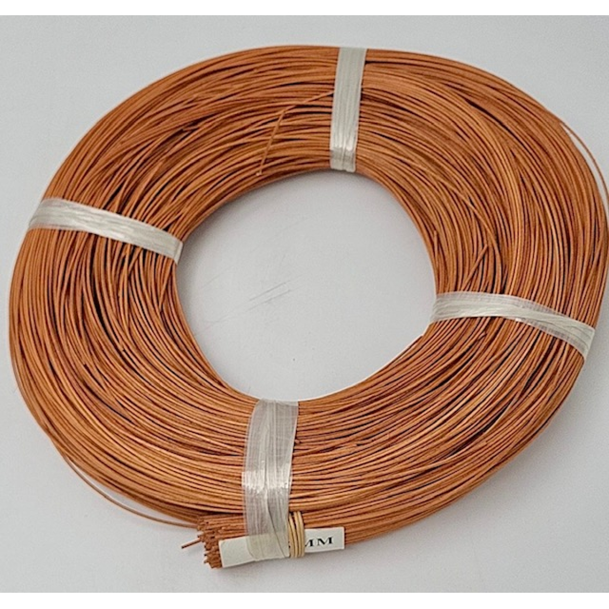 Rattan core brick red 1,5 mm in coil 500 g