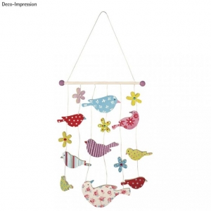 Kit Mobile en bois Oiseaux FSC 100%