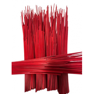 Paille de seigle couleur rouge - 50g