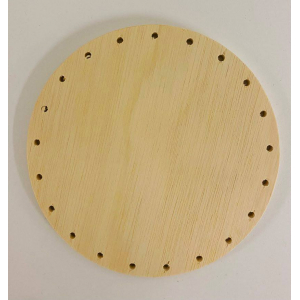 FOND ROND 12 CM CONTREPLAQUE