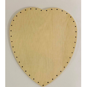 BOTTOM HEART 23/26 CM PLYWOOD