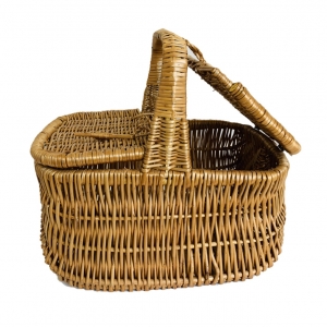 Rectangular picnic basket