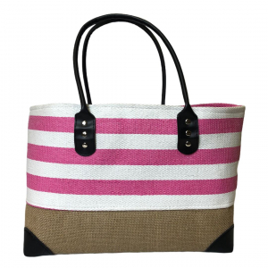 Pink Navy tote bag