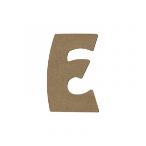 Lettre "E" - 15 cm