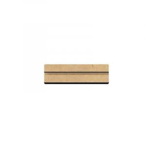 Petite réglette en bois - 12 x 3,5 cm