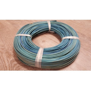 Moelle rotin bleu clair délavé 2.5 mm couronne 250