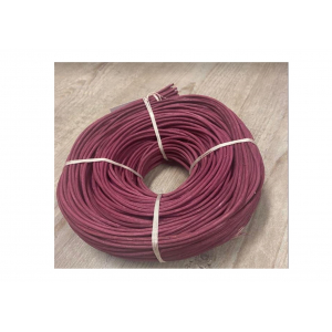 Rattan colour magenta 2 mm in coil 250 g