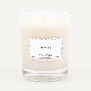 Monoi scented candle
