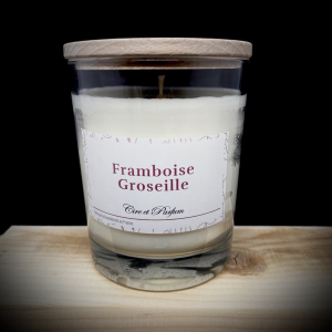 Bougie parfumée - Framboise groseille