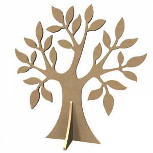 Arbre pommier en bois - 37 cm