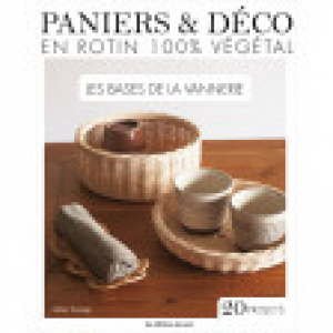 " PANIERS  DÉCO EN ROTIN 100% VÉGÉTAL "