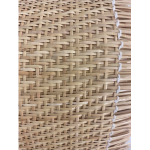 Natural rattan cane 2x2,2 mm in mat 45cm