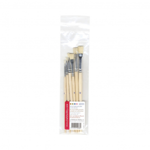 Set of 3 Hobby Round Brushes