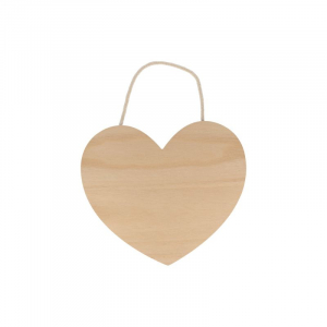 Heart wooden cloud