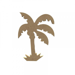Palmier en bois - 15 cm