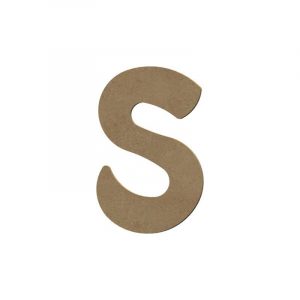 Letter "S" - 8 cm.