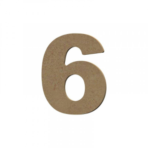 number 6 - 8 cm