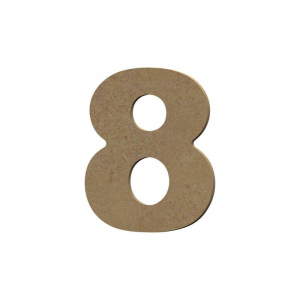 Chiffre 8 - 8 cm