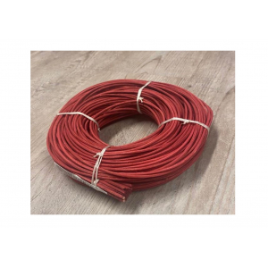 Rattan colour intense red 3 mm in coil 250 g