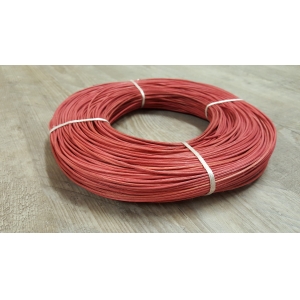 Moelle rotin rouge 1.5 mm en couronne 250 g