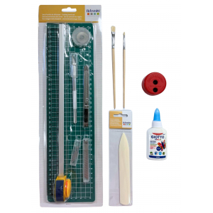 Straw marquetry tool kit