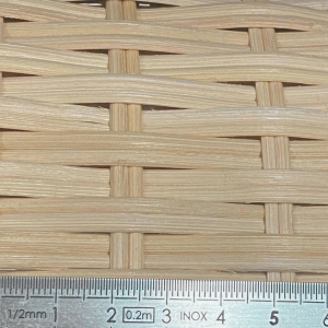 Tissage cabas moelle rotin rond double - L 60 cm