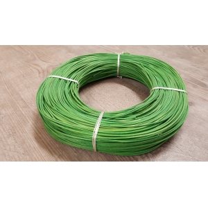 Rattan colour lime green 2.5 mm in coil 250 g