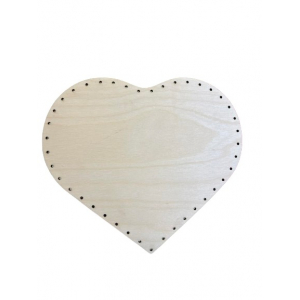 Heart bottom 23/26 cm – birch
