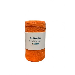 Raphia Orange paper for crochet - 100 g