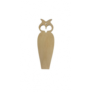 Marque-page hibou en bois