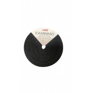Black paper tape 12 mm - 15 m coil