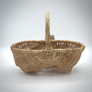 White wicker basket - PM