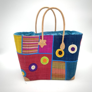 Cabas Patchy - Bleu