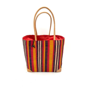 Bayadère red shopping bag - MM