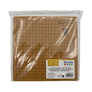 Macramé cork board