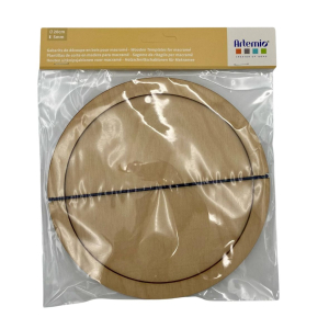 Macramé cutting template - 20 cm